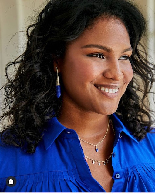 Woman wearing jewelry